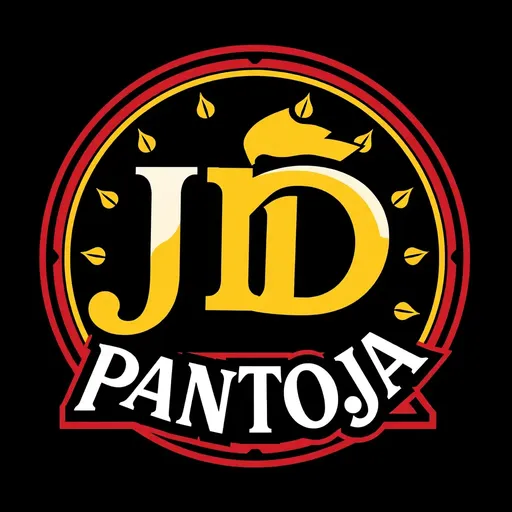 Se muestra el logo de Jd Pantoja con identidad de marca