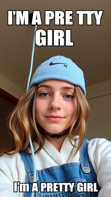 Soy una chica guapa meme