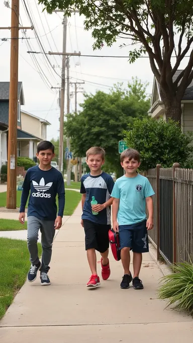 Tres Chicos del Barrio de Nuevo