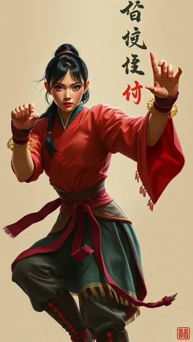 Wendy Wu, la niña de kung fu