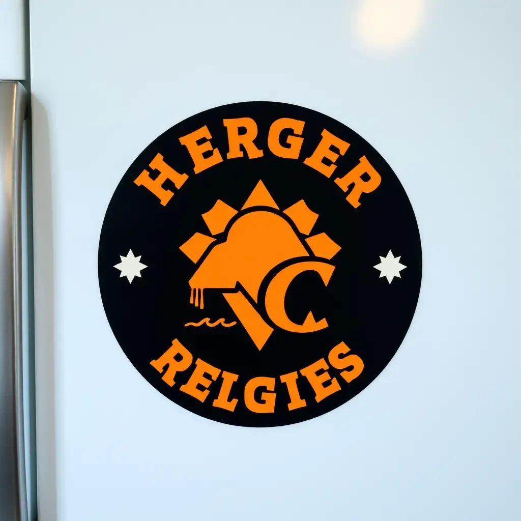Accesorios de Decoración de Cocina con Logotipos de Refrigerador Incorporados