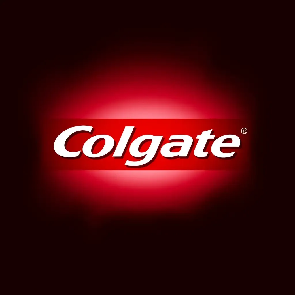 Logotipo de Colgate Representa la Marca Iconica de Pasta de Dientes