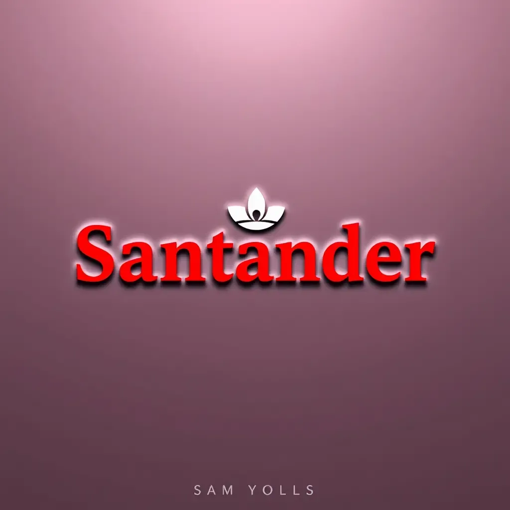 Logotipo de Santander: Símbolo de Marca Única y Reconocible