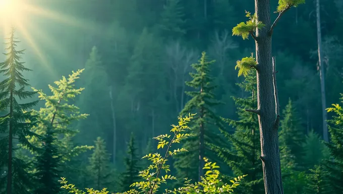  Forêt d'Arrière-plan : Un Refuge pour la Biodiversité et la Merveille