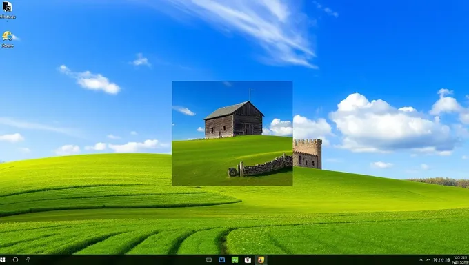 Application d'arrière-plan de Windows 11 en focus