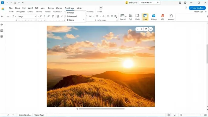 Définir l'image de fond dans un document Word