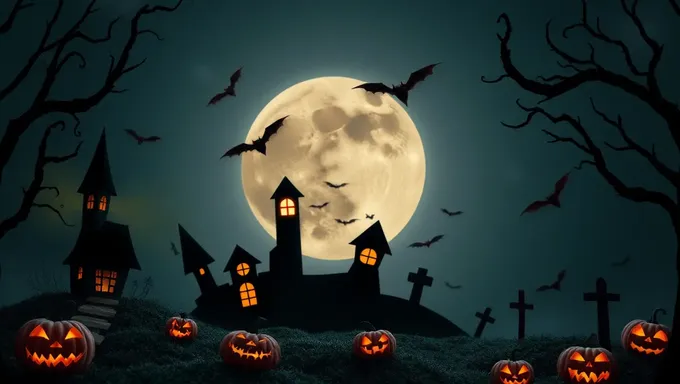 Les ensembles d'arrière-plan de Halloween créent une atmosphère spook