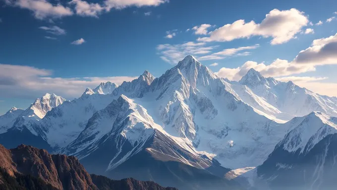 Un fond magnifique pour une vue spectaculaire