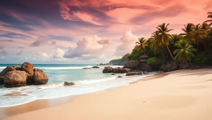 Vagues de l'océan calmes sur un fond de plage