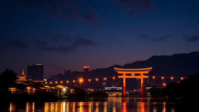 七夕の背景で日本の星祭の起源を説明