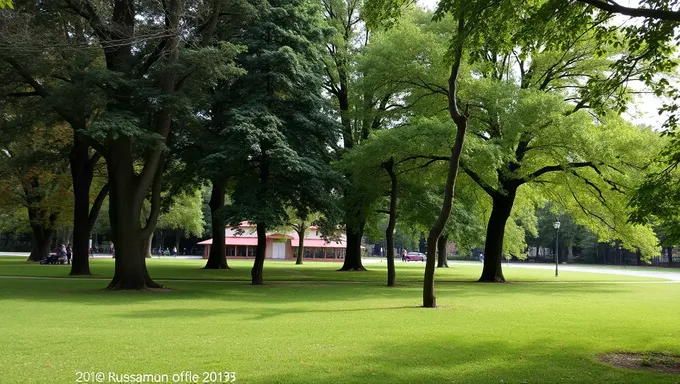 公園の背景とエコシステムを探索