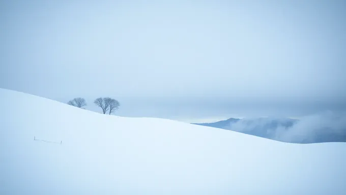 冬の景色を満たすスノーの背景