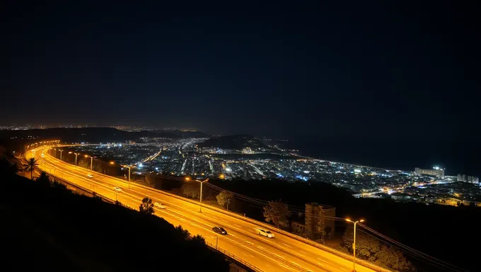 夜景背景はミステリーの気分を設定する