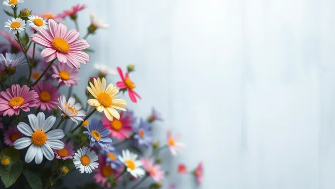 背景の花：芸術における背景花の意義