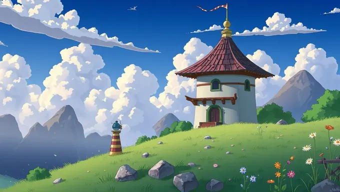 GHIBLIの背景：ファンタジー世界のimmersiv創造