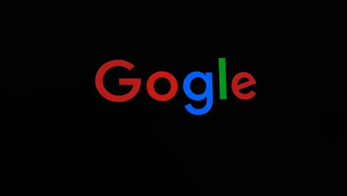 Google Background Black Color Scheme Analysis -> Googleバックグラウンド ブラック カラー スキームの分析