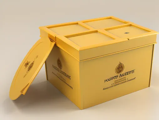 3D CDC Voucher Box with Stack of Vouchers Inside
