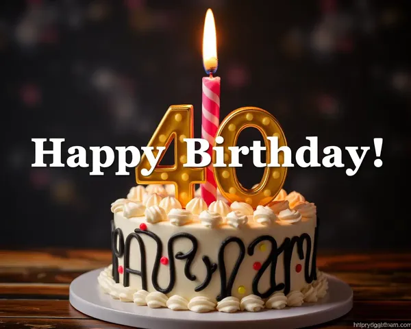 40th Birthday Images to Make You Happy