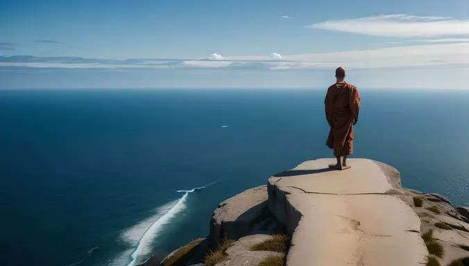 AI Monk Longs for Digital Ocean