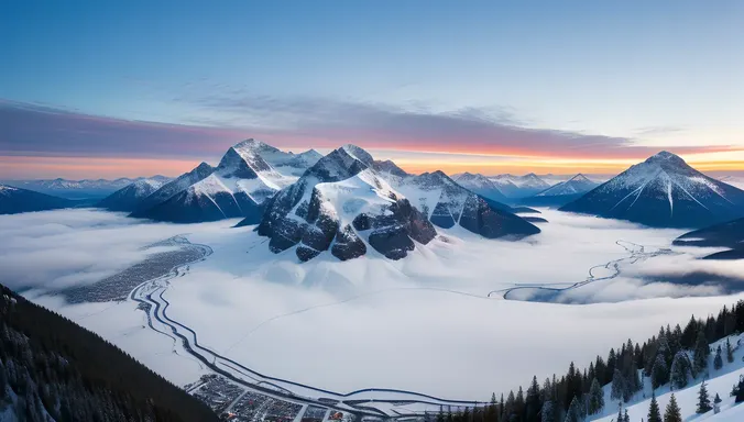 AI-Powered Drones Capture Breathtaking Mountain Aerials