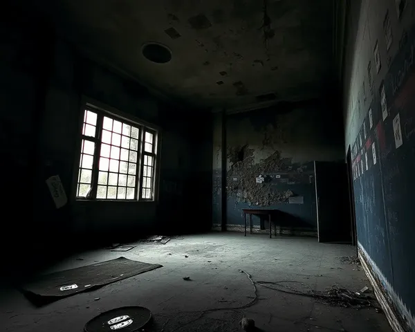 Abandoned Asylum Vampire Wallpaper in 4K Resolution