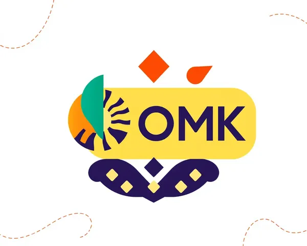 Abstract Pattern Dmk Logo Design with Unique Visual Identity