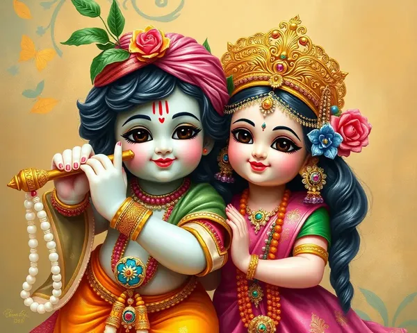 Adorable Radha Krishna Images for Spiritual Enthusiasts