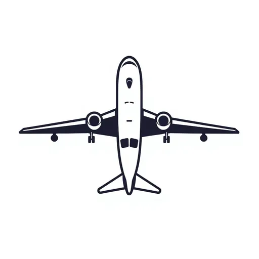 Aeroplane Icon: Iconic Representation of Aviation Industry