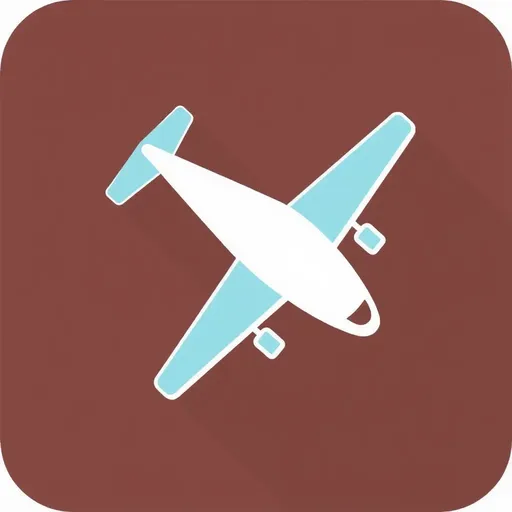 Aeroplane Icon: Representing Speed and Innovation