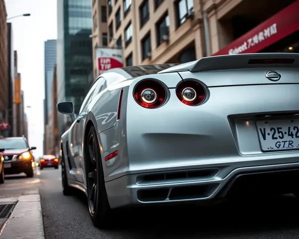 Aggressive Nissan Skyline GTR R34 City Street Stance