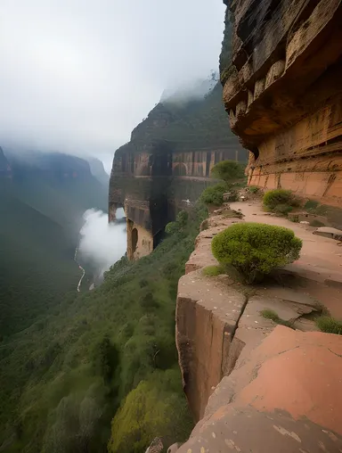 Ahobilam Landscape: Dramatic Cliffs and Mysterious Valleys