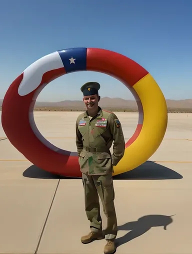 Air Force Boy with Pride and Loyalty Uniform