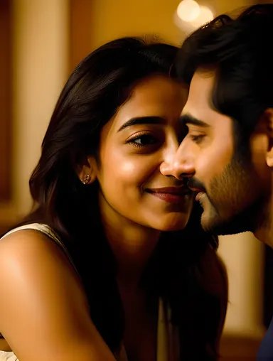Akshara Haasan's Romantic Pic: Gazing Lovingly at Partner.