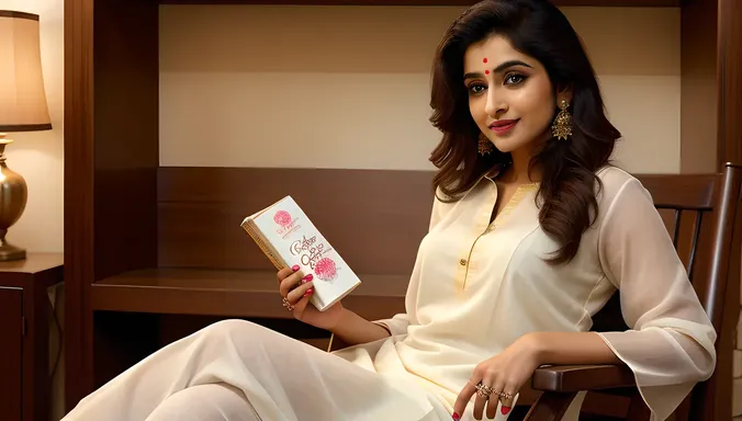 Akshara Ki Pics: Cozy Reading Nook Moment