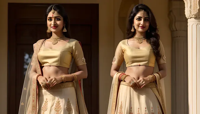 Akshara Ki Pics: Radiant Lehenga Glamour
