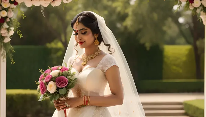 Akshara Ki Pics: Romantic Wedding Illustration