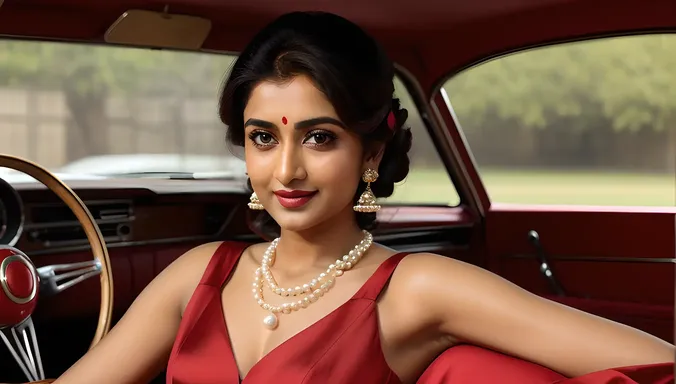 Akshara Ki Pics: Vintage Glamour Moment