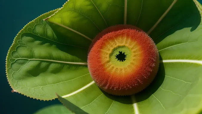 Algae Lives Inside Coral Leaves