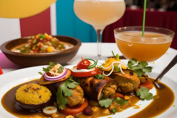 Alphabet Food Festival: Colorful Festival with Alphabet Named Dishes