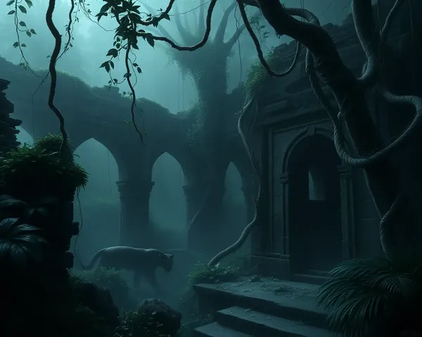 Ancient Jungle Emerges Black Panther