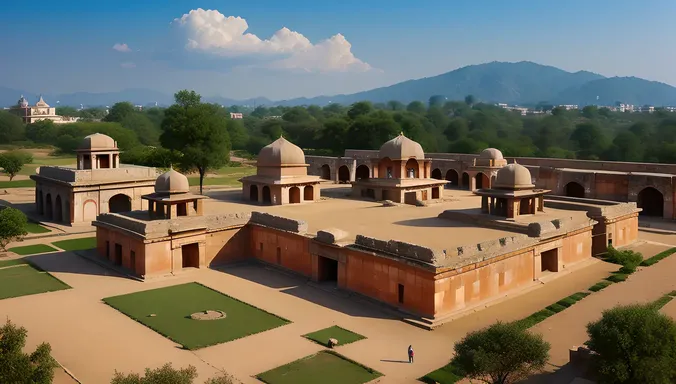Ancient Taxila City with Baudhayana's Architectural Designs