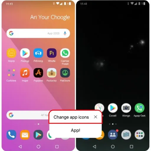 Android App Icon Changing Tutorial