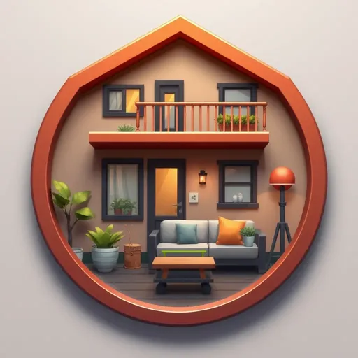 Apartment Icon: Representing Modern Urban Lifestyle Choices