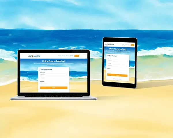 Asha Marine Online Course Booking Beach Scene