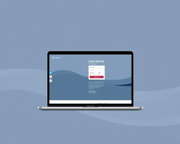 Asha Marine Online Course Booking Page Design
