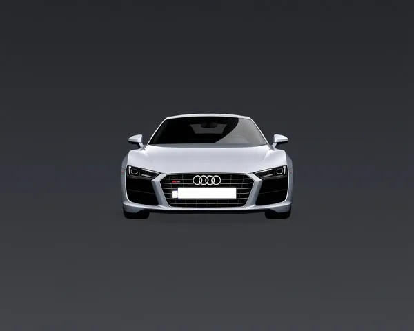 Audi Logo Integrated with iPhone Wallpaper Modern Design