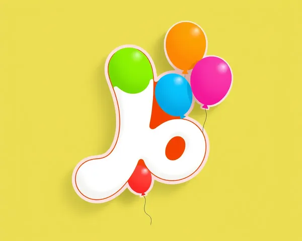 BSF Logo HD: Playful Whimsical Design with Colorful Balloons