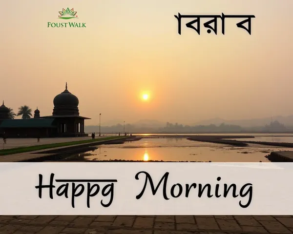 Bangla Good Morning Image: A Bangla Morning Image with Good Morning Wishes