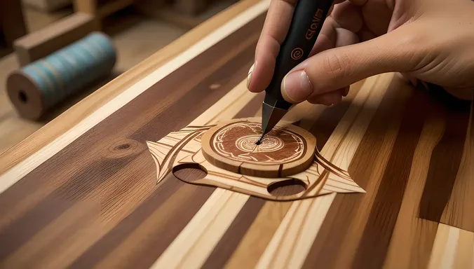 Bansi Artist Crafts Intricate Designs on Wood