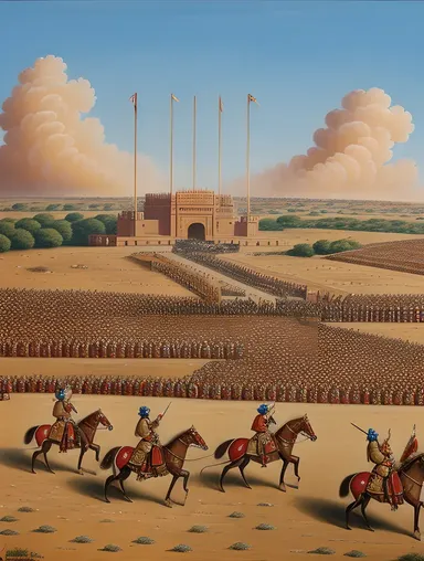Battle of Panipat with Bajirao and Mughal Empire